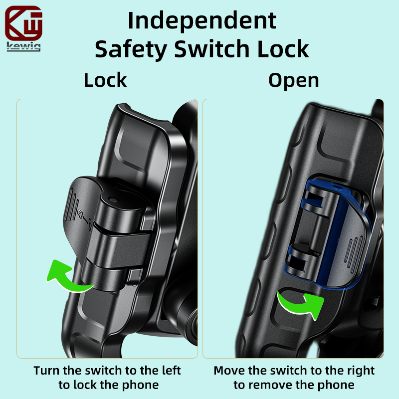 Kewig M8SP Motorcycle Phone Ho - Commuter Bike Lock recension och pris