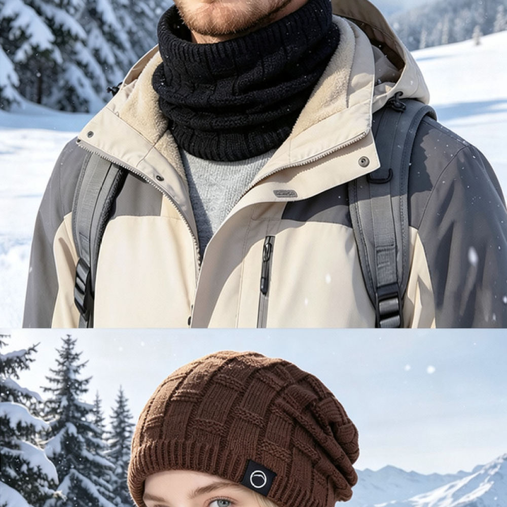 Winter Outdoor Knit Hat And Sc - Cycling Commute Essentials recension och pris
