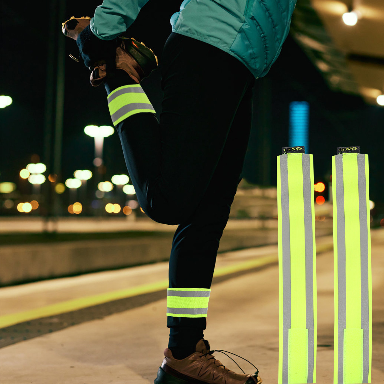 Reflective Safety Bands 2 Pack - Cycling To Work recension och pris