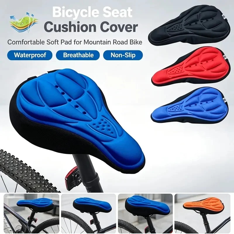 1/2/3/4Pcs Bicycle Saddle 3D S - Commuting By Bike recension och pris